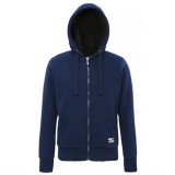 AN001 Sherpa fleece lined zip hoodie