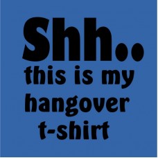 Hangover t-shirt (Ladies)
