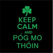 Keep Calm and Pog Mo Thoin